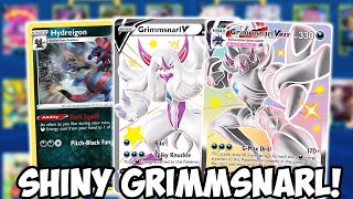 Grimmsnarl VMAX amp Hydreigon Is A Great Combo Favorite Shiny Yet Shining Fates PTCGO [upl. by Ermin]