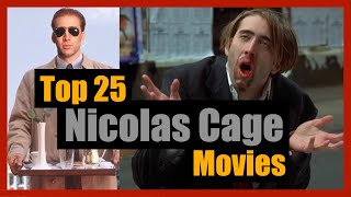 Nicolas Cage All Movies List  Top 10 Movies of Nicolas Cage [upl. by Rowney]