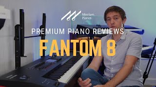 🎹Roland Fantom 8 SynthesizerWorkstation Keyboard Review amp Demo  88Key PHA50 Action🎹 [upl. by Aklam]