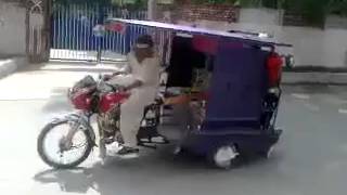 Epic fail tuk tuk wheelie [upl. by Ellitnahc]