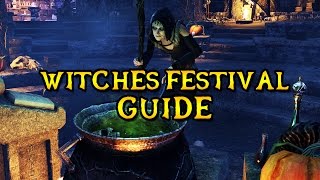 ESO Witches Festival Guide 2x XP EVENT [upl. by Eivol]