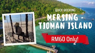 Booking Ferry Ticket from Mersing to Tioman Island ⛴️🌊 [upl. by Anneiv]