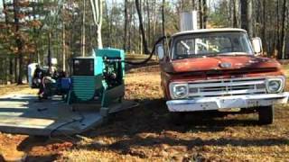 The wood gas generator runs the whole farm [upl. by Inattyrb]