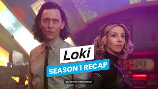 Loki Season 1 Recap  Everything You Need to Know Before Season 2 [upl. by Fotina]