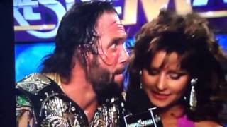 Macho Man WrestleMania Interview [upl. by Ransome]