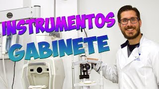 Lámpara de hendidura optotipos El gabinete de optometría [upl. by Candice]