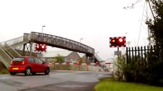 Llantrisant West Level Crossing 15112016 3 [upl. by Younger]