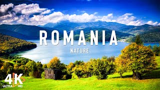 ROMANIA 4K Nature Relaxation Film  Beautiful Scenery Relaxing Music amp Nature Drone Video [upl. by Sadowski]