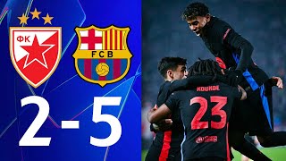 RED STAR 25 FC BARCELONA [upl. by Prober]