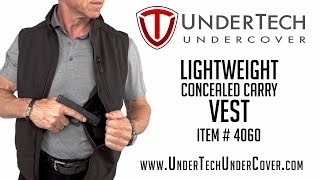 The Worldss Best Concealed Carry Vest… by UnderTech UnderCover [upl. by Halueb710]