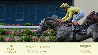 Defoe Wins The Hardwicke Stakes  Royal Ascot 2019 [upl. by Ydner]