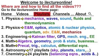 Welcome to ilectureonline Where Are and How to Find All The Videos [upl. by Akkire]