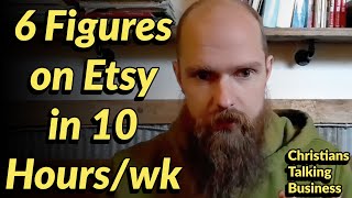 6 Figure Etsy Store in 10 HoursWeek with Joey Kuhlow [upl. by Idak]