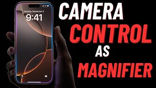 How to Use Camera Control Button as a Magnifier on iPhone 1616 Pro [upl. by Skye]