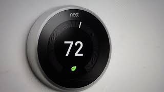 e73 Error on Nest Thermostat [upl. by Nored599]