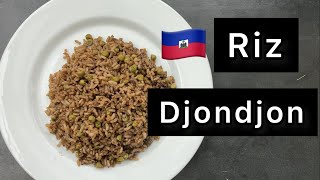 🇭🇹La Plus Facile des recettes de Riz Djondjon pour débutants [upl. by Topper630]