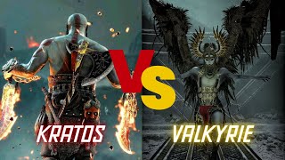 KRATOS VS VALKYRIE 3  GOD OF WAR [upl. by Sucramej]