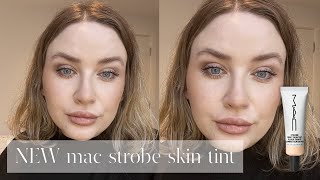 NEW MAC STROBE DEWY SKIN TINT  honest review amp wear test  maxine lee harris [upl. by Ofella]