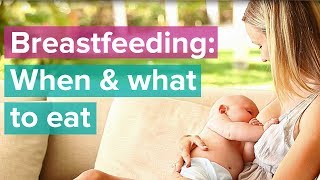 Breastfeeding Series When and What to Eat [upl. by Placido96]