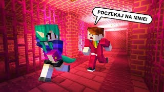 UCIEKAMY Z RÓŻOWEGO WIĘZIENIA  Minecraft  CZOKLET I GAENALI [upl. by Ecurb]