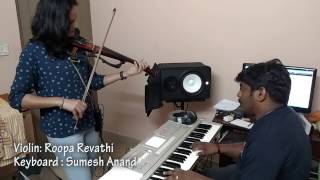 Johnson Master Hits  Roopa Revathi  Violin [upl. by Leirea]