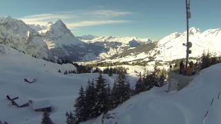 Schlittelspass mit SigisMovie Abfahrt Grosse Scheidegg bis Schwarzwaldalp [upl. by Erin]