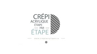 Crépi Acrylique  Étape Par Étape [upl. by Htur555]