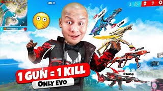 All Evo Guns in One Game 🤓 Tonde Gamer  Free Fire Max [upl. by Herminia]