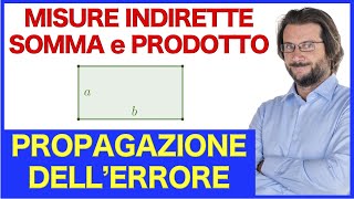 Propagazione dellerrore di misura nelle misure indirette perimetro e area del rettangolo [upl. by Keefer435]