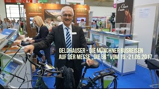 Geldhauser  die Münchner Busreisen auf der quotDie 66quot Messe in München [upl. by Zilber232]