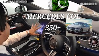 MERCEDES EQE 350 🩵ELECTRIC CAR🤎FUTURISTIC ❤️ADVANCED ❤️‍🩹JUST LiKE A AEROPLANE ✈️ ROOM💙 [upl. by Meehan662]