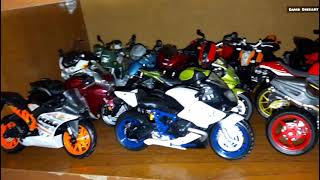 Motorcycle Collection 118 Scale by maisto amp welly [upl. by Darin440]