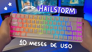 🗓️ 10 meses usando o teclado mecânico Husky HailStorm ⋆✧ [upl. by Kire]