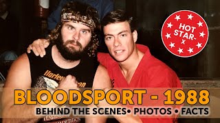 Jean Claude Van Damme  Bloodsport 1988 Behind The Scenes  55 Rare PhotosFacts [upl. by Zaller]