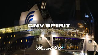 GNV SPIRIT  Departure from GENOA [upl. by Harriott]