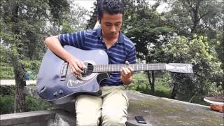 Allare Jovan Bipul Chettri Guitar Solo Cover [upl. by Elrae]