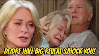 SO SAD Deidre Hall finally speaks out after Drake Hogestyns death Days of our lives Spoilers [upl. by Nicolai498]