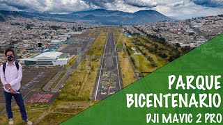 Parque Bicentenario en Quito  Ecuador desde un Drone [upl. by Nwahsat]