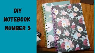 DIY Notebook mula sa simula hangang sa matapos number 5 [upl. by Aihsenat]