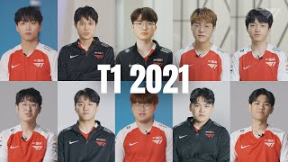 Introducing 2021 T1 League of Legends Team  T1 2021 [upl. by Duleba]