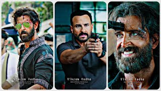 Vikram Vedha Whatsapp Status  Hrithik Roshan amp Saif Ali khan  vikram vedha move bollywood movie [upl. by Sasha]