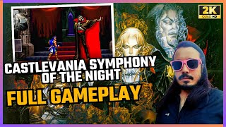 CASTLEVANIA SYMPHONY OF THE NIGHT  FULL GAMEPLAY  CLÁSSICOS DE PS1 [upl. by Odelet]