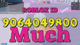 MUCH Roblox Song Codes [upl. by Moorish]