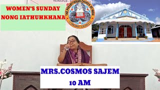 WOMENS SUNDAY PCI SEION  SPEAKER  MRS COSMOS SAJEM [upl. by Nodla]