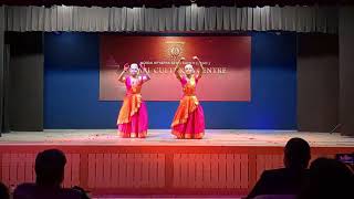 Alaipayuthe Dance bharatanatyam duet [upl. by Renaxela441]