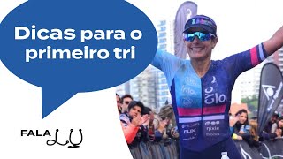 DICAS PARA A PRIMEIRA PROVA DE TRIATHLON  tudo sobre a estreia num short triathlon [upl. by Ehcropal]