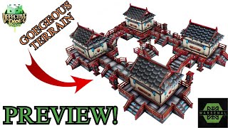 Warsenal Terrain Review and Colored Sunomata Preview [upl. by Fisher133]