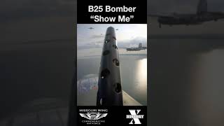 Rare Flight of B25 Mitchell Bombers Thunder Over Michigan 2021  History X shorts [upl. by Huskamp949]