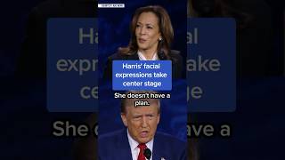 Harris facial expressions take center stage [upl. by Ethelinda]