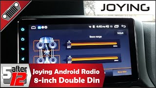 Joying Android Head Unit  Detailed Overview  Double Din 8 inch [upl. by Nnyletak]